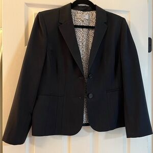 Petite Kasper Women's Navy Blazer & Pant Suit